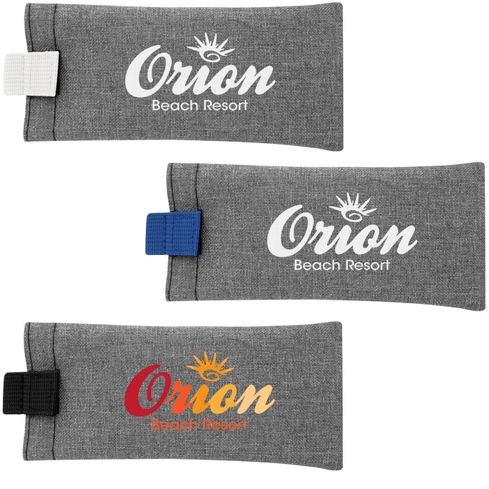 GH6247 Brighton Heathered Eyeglass/Sunglass POUCH With Custom Imprint